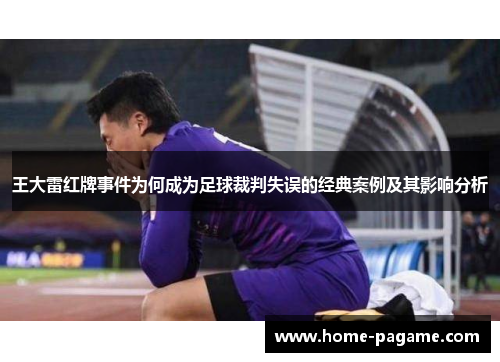 王大雷红牌事件为何成为足球裁判失误的经典案例及其影响分析